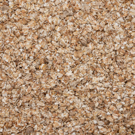 Organic hulled buckwheat flakes
