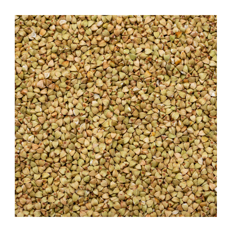 Organic pasteurized hulled buckwheat