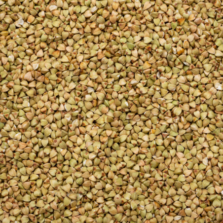 Organic pasteurized hulled buckwheat