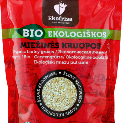 Ekologiškos miežinės kruopos