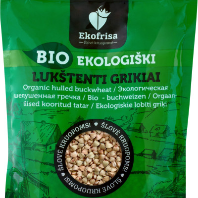Ekologiški neskrudinti grikiai